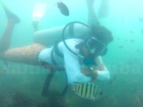 Deep Diving With Samarth Scuba 